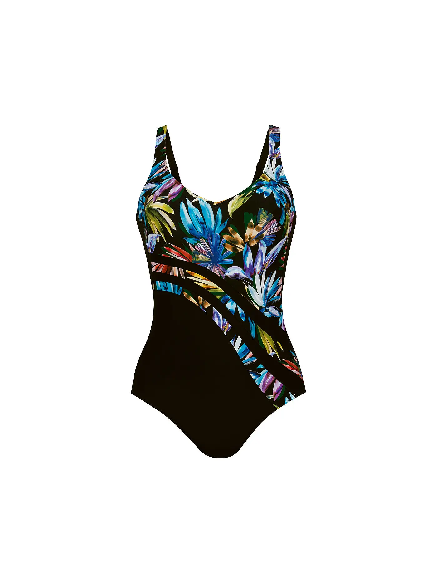 ANITA | Damen Badeanzug Night Flowers | 